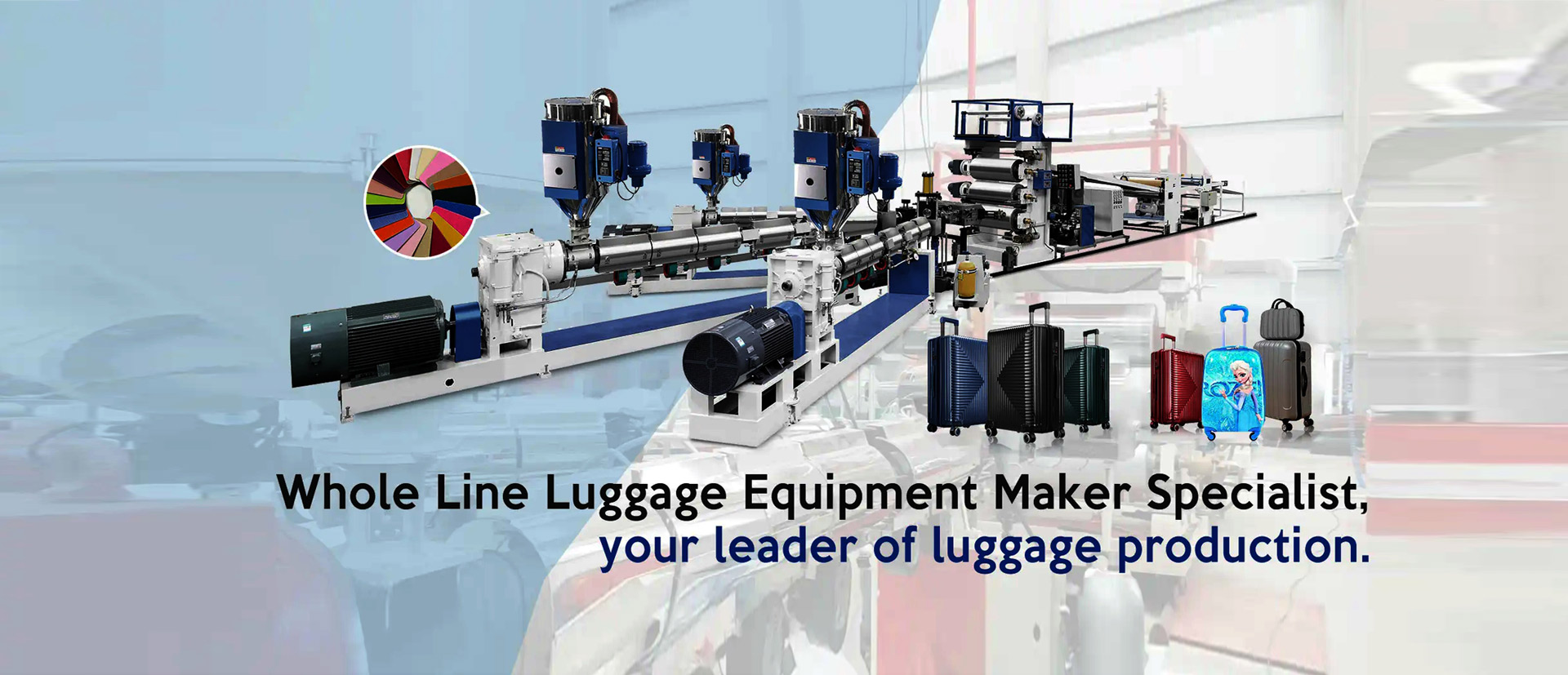 ABS+PC Luggage Production Techniques & Processes — Insights on Luggage Making Machine 1 Machinery Making Suitcases